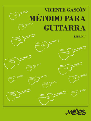 cover image of Método para guitarra